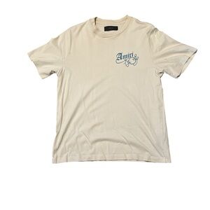 AMIRI Bowling graphic Tee - Beige